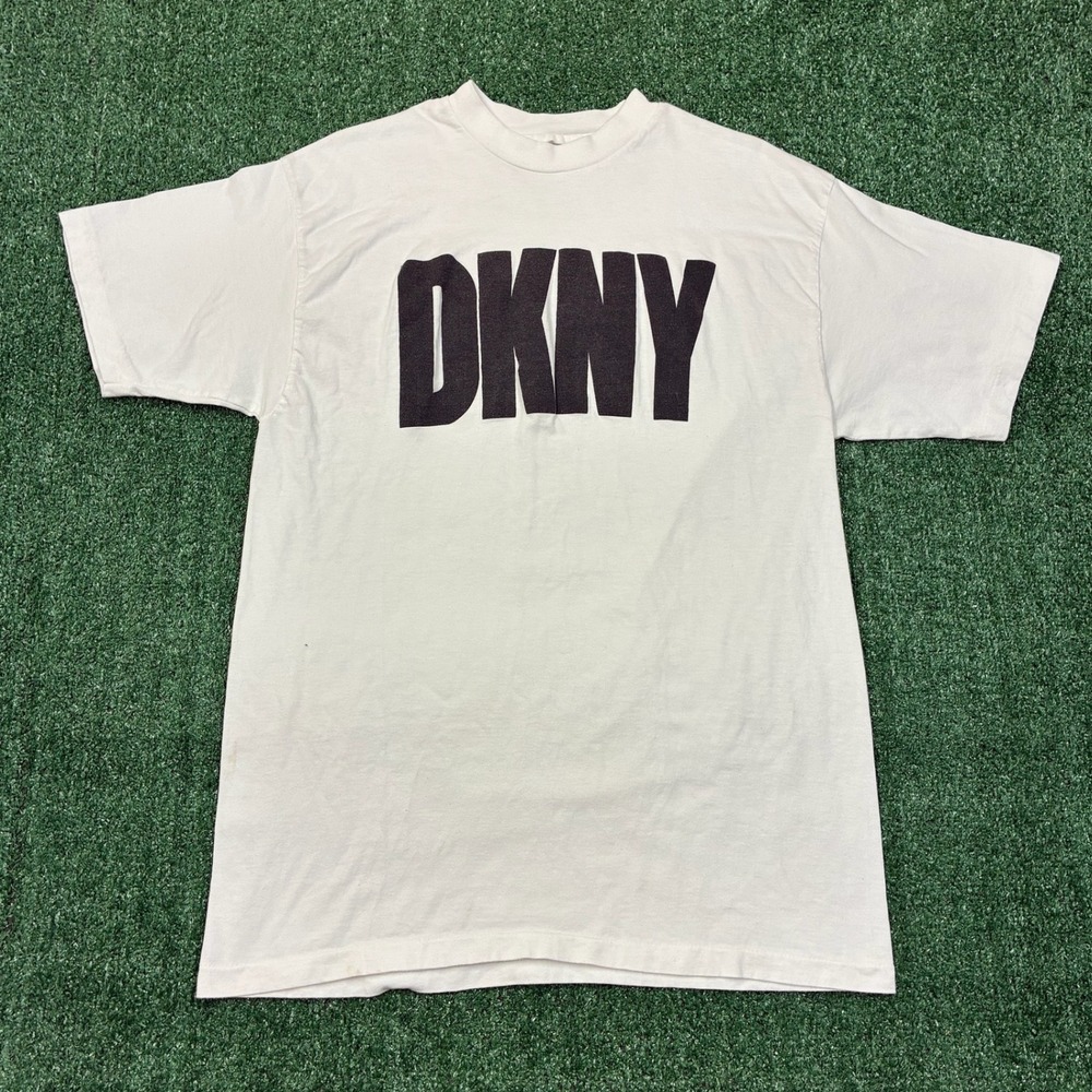 Vintage 90s DKNY Spell-out T-shirt